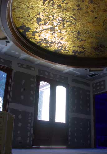 Venetian Gilding on Dome