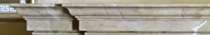 Faux Marble Fireplace