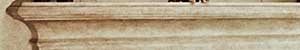 French Limestone Fireplace and Wall